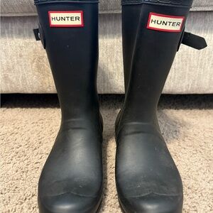 Hunter Black Rain Boots
